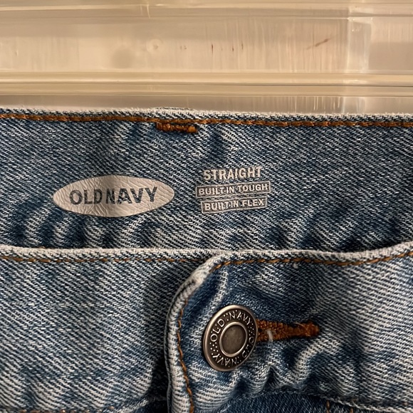 Old Navy Men’s Straight Jeans 38x30 - Picture 2 of 6